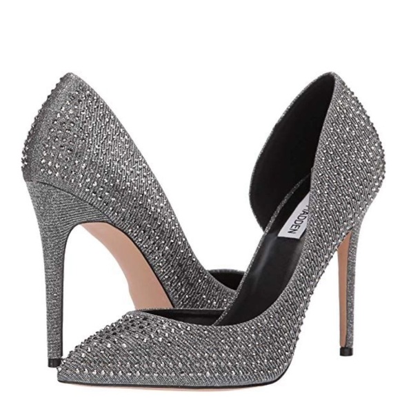 steve madden rhinestone pumps